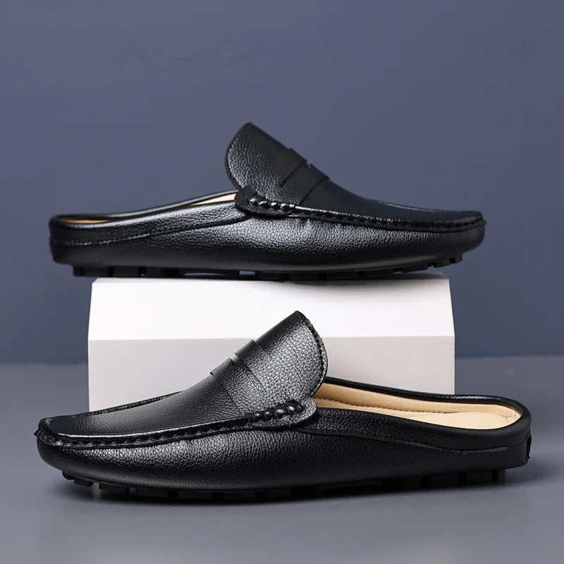 Mules en cuir pour homme "Le Farniente"