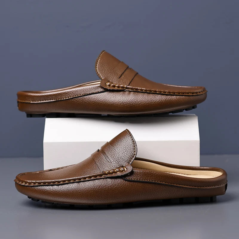 Mules en cuir pour homme "Le Farniente"