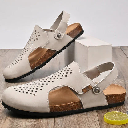 Sandales homme cuir "L'Artisan"