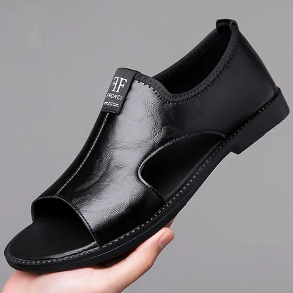 Sandales Homme en Simili Cuir "Le Spartiate"