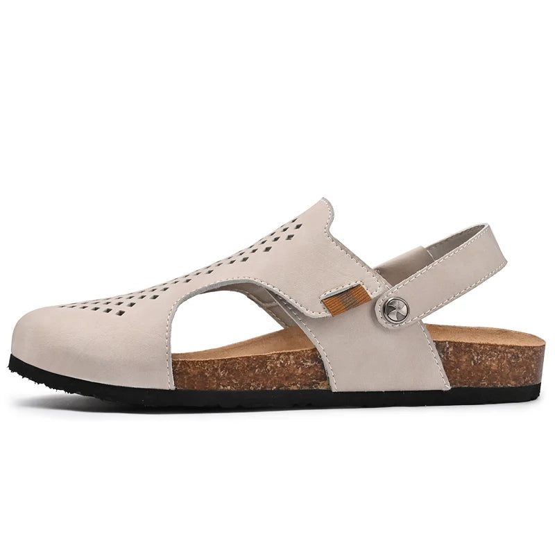 Sandales homme cuir "L'Artisan"