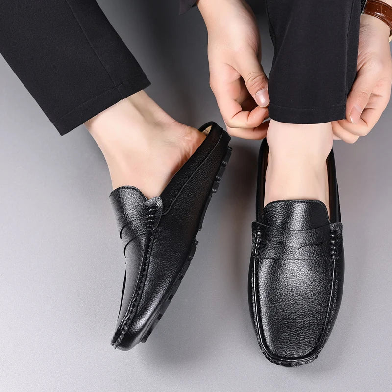 Mules en cuir pour homme "Le Farniente"