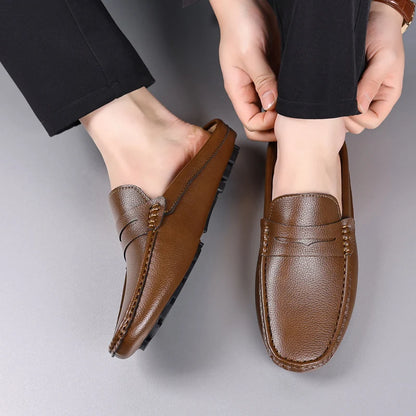 Mules en cuir pour homme "Le Farniente"