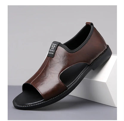 Sandales Homme en Simili Cuir "Le Spartiate"