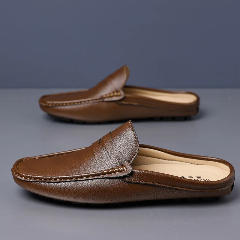 Mules en cuir pour homme "Le Farniente"