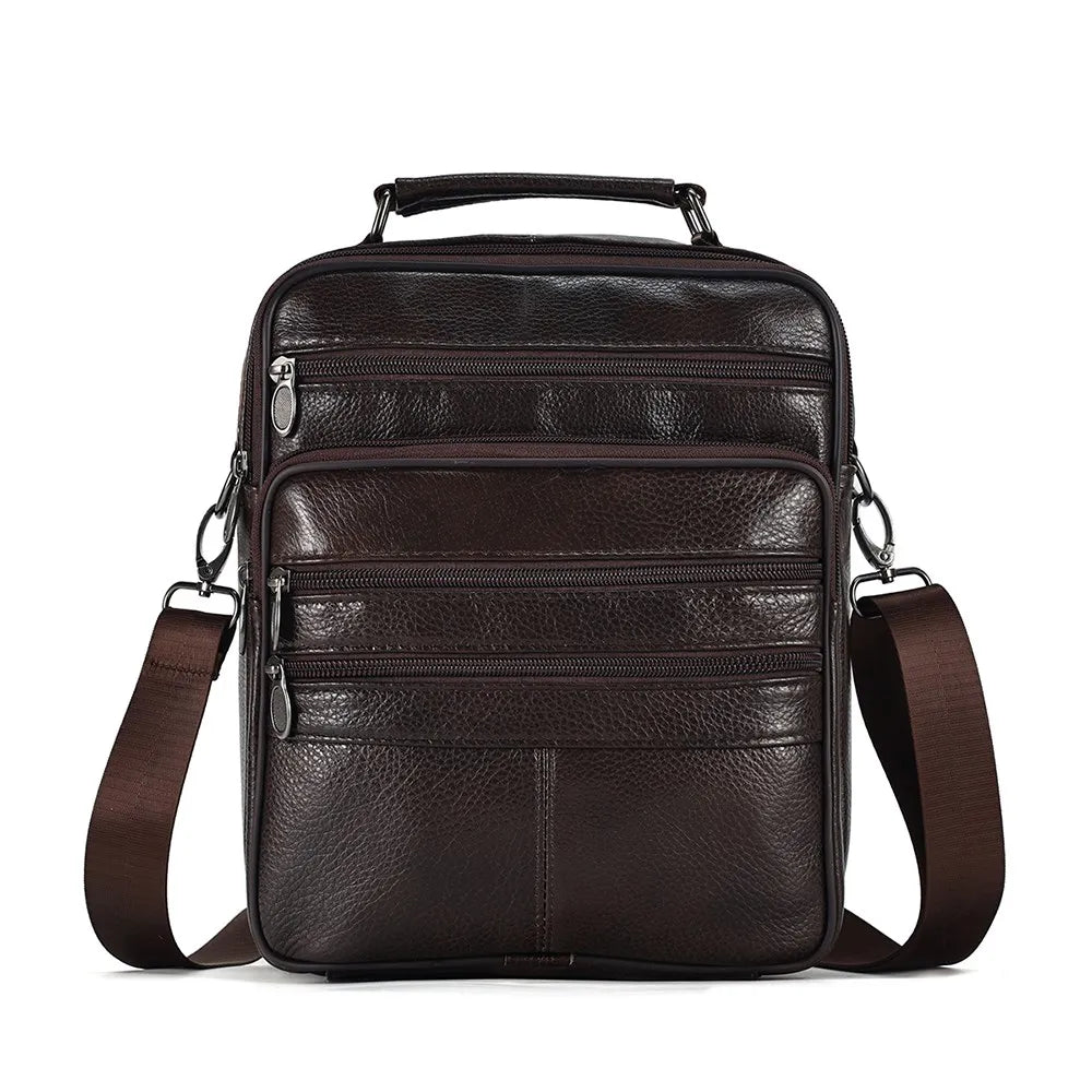 Sac Cuir Bandoulière Homme "Le Baroudeur"