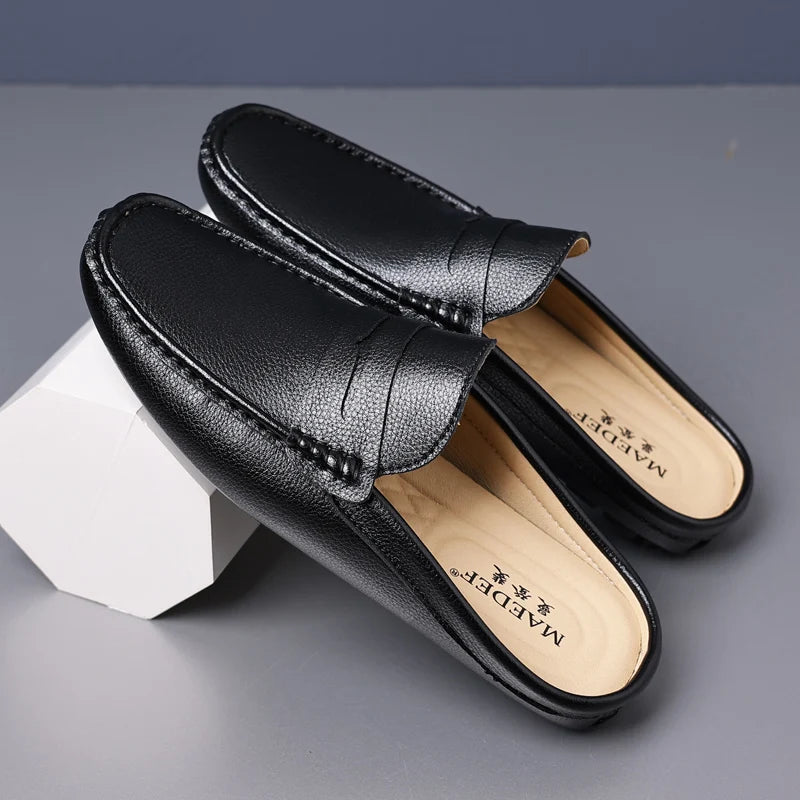 Mules en cuir pour homme "Le Farniente"