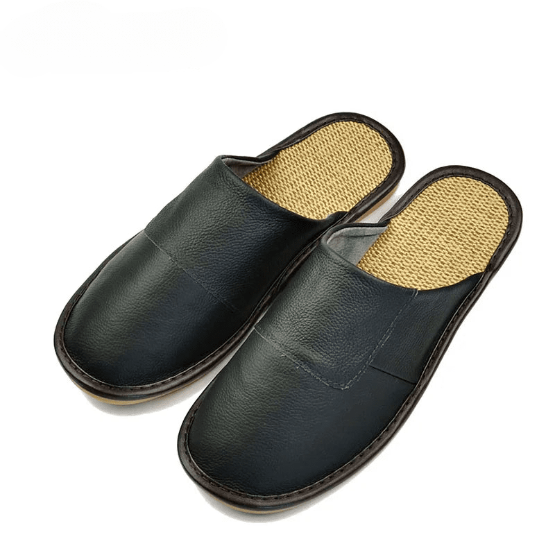 Mules en cuir pour homme "L'Authentique"