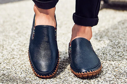 Espadrille cuir pour homme "L'Aquitain" - Restaur Cuirs