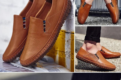 Espadrille cuir pour homme "L'Aquitain" - Restaur Cuirs
