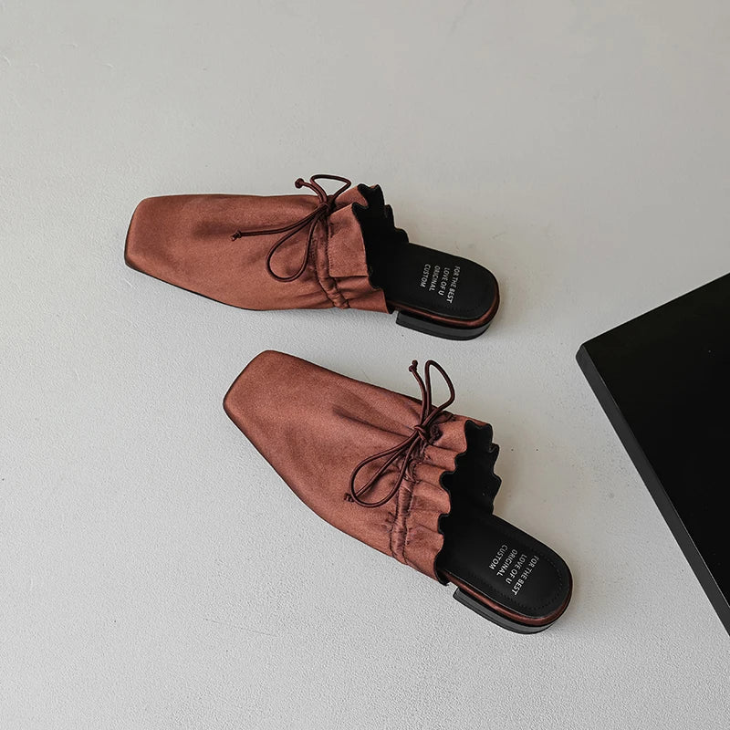 Mule en Cuir pour Femme « La Désirée »