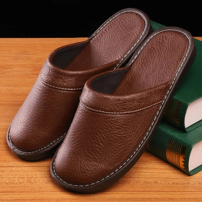 Mules en cuir pour homme "Le Cocon" - Restaur Cuirs