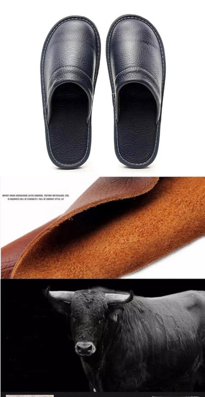 Mules en cuir pour homme "Le Cocon" - Restaur Cuirs