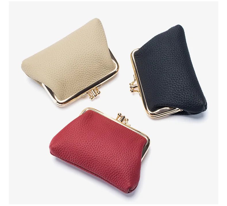 Porte - monnaie en cuir pour femme élégant "La Élita" - Restaur Cuirs