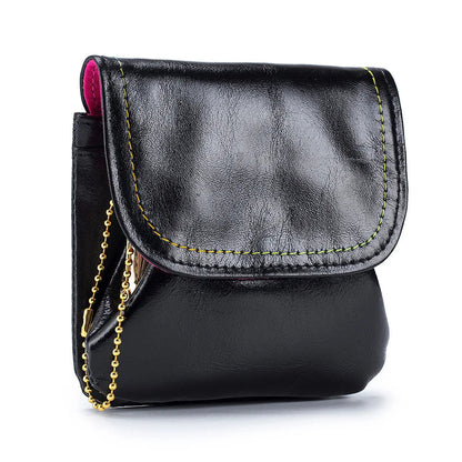Porte monnaie en cuir pour femme élégant "La Fusion" - Restaur Cuirs