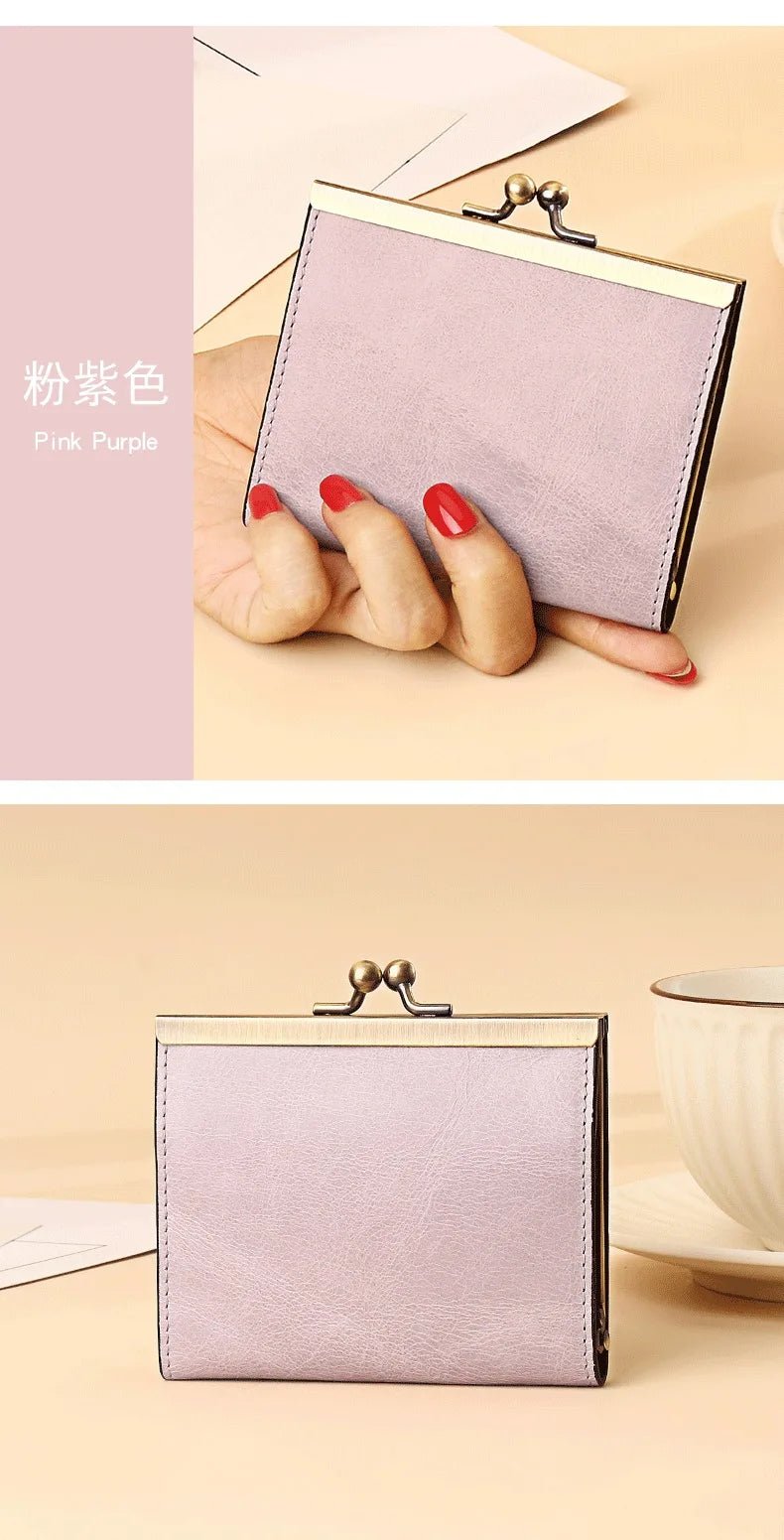 Porte - monnaie en cuir pour femme élégant "La Nymphe" - Restaur Cuirs