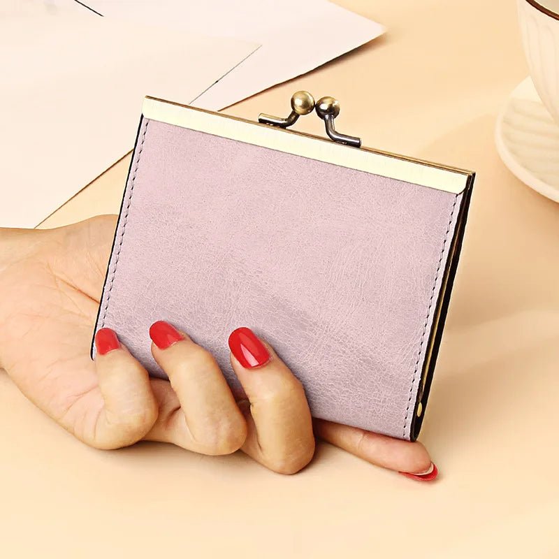 Porte - monnaie en cuir pour femme élégant "La Nymphe" - Restaur Cuirs