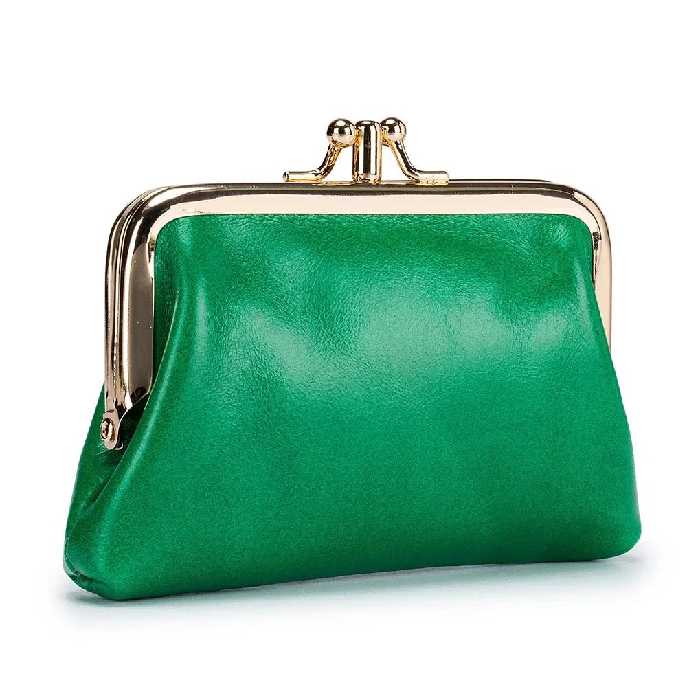Porte - monnaie en cuir pour femme élégant "La Poésie" - Restaur Cuirs