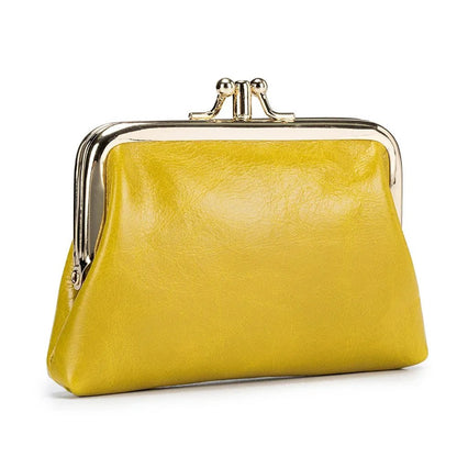 Porte - monnaie en cuir pour femme élégant "La Poésie" - Restaur Cuirs