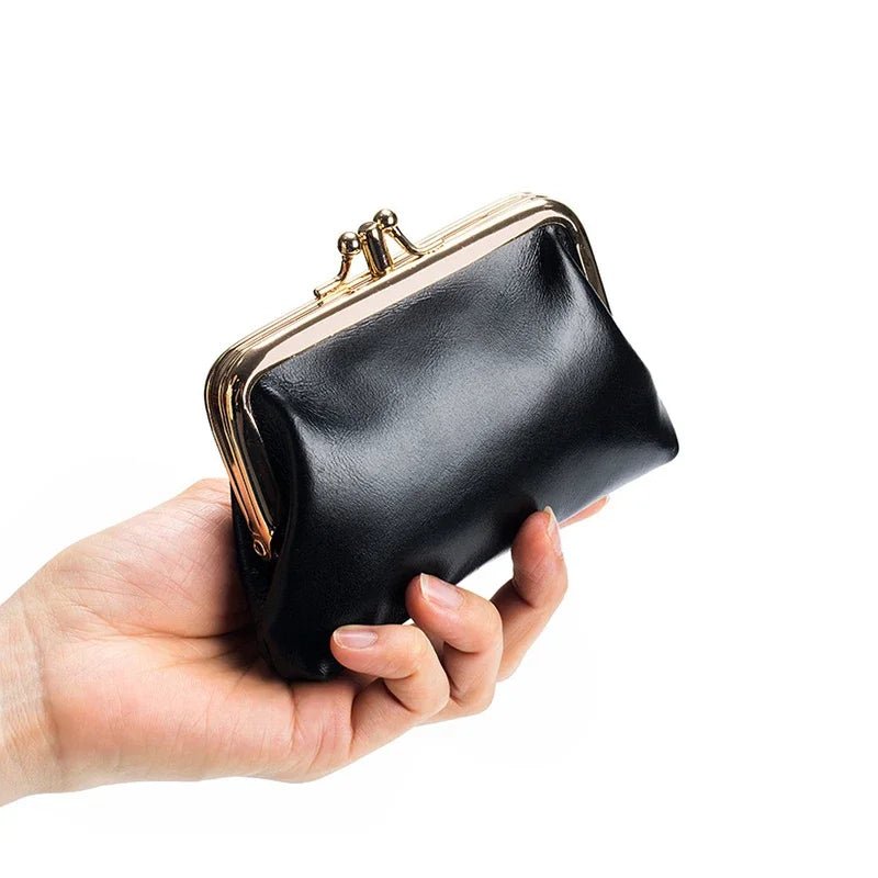 Porte - monnaie en cuir pour femme élégant "La Poésie" - Restaur Cuirs