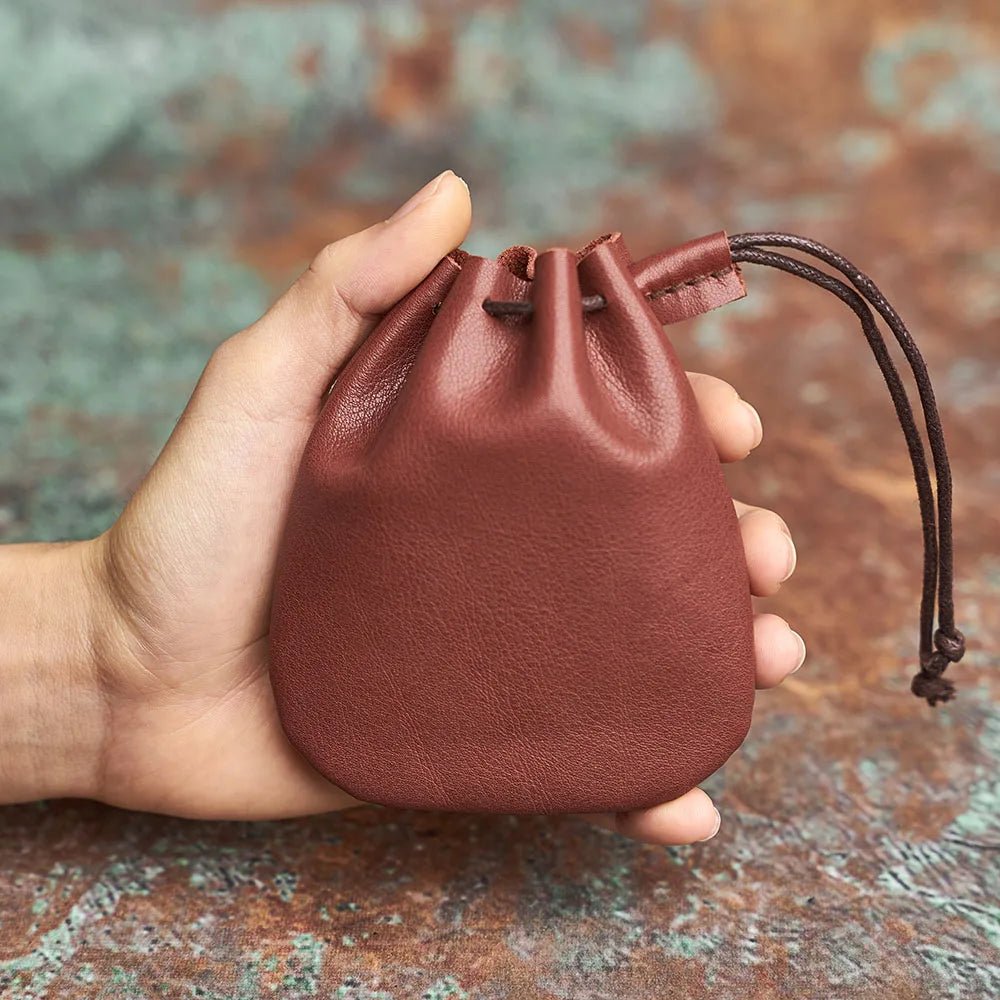 Porte monnaie en cuir pour femme élégant "La Rêveuse" - Restaur Cuirs