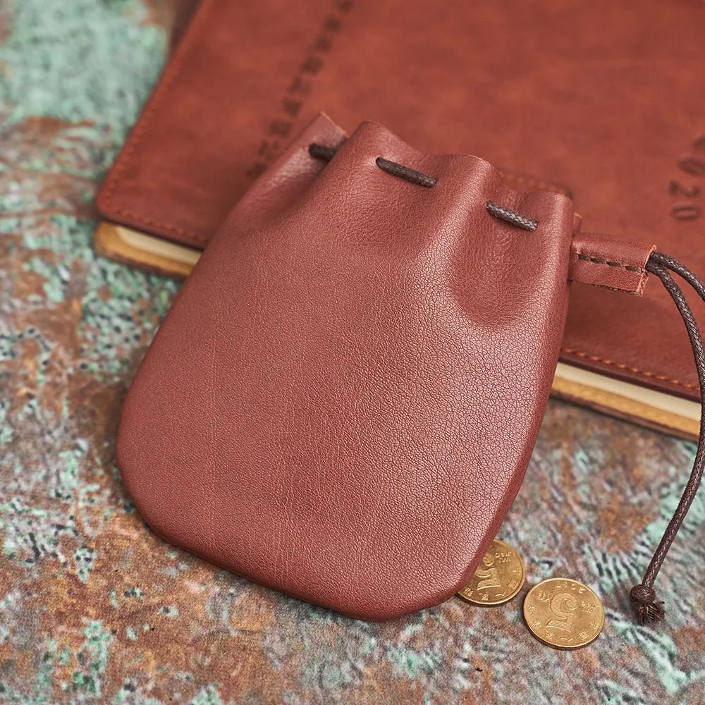 Porte monnaie en cuir pour femme élégant "La Rêveuse" - Restaur Cuirs