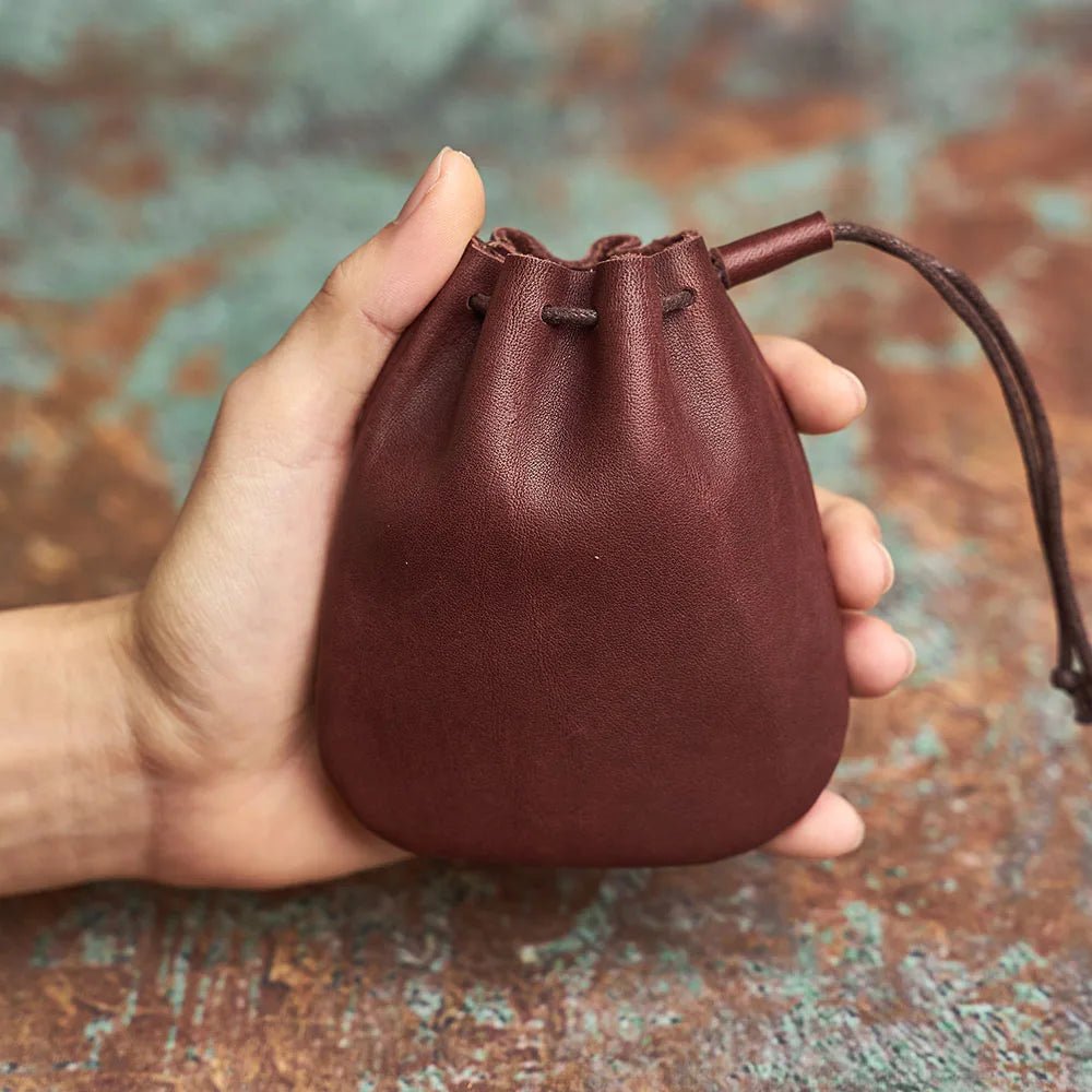 Porte monnaie en cuir pour femme élégant "La Rêveuse" - Restaur Cuirs