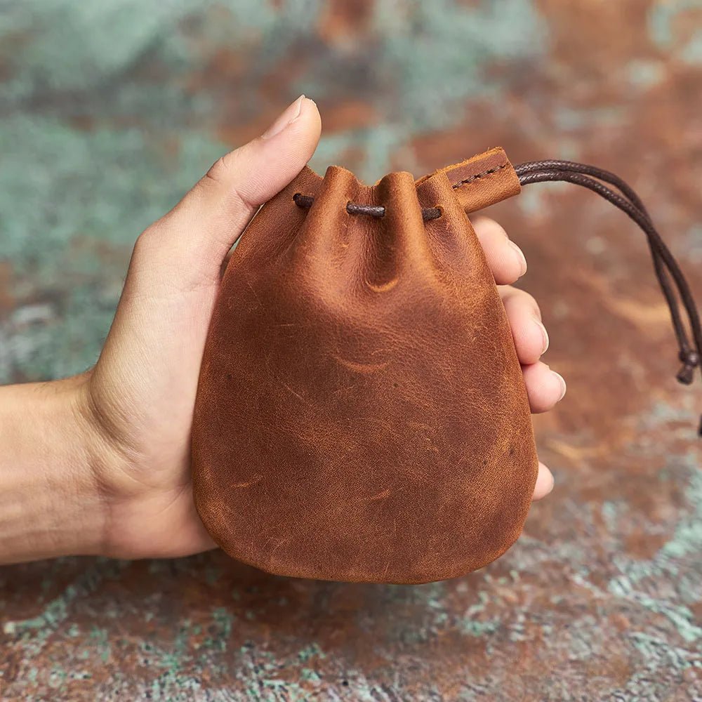 Porte monnaie en cuir pour femme élégant "La Rêveuse" - Restaur Cuirs