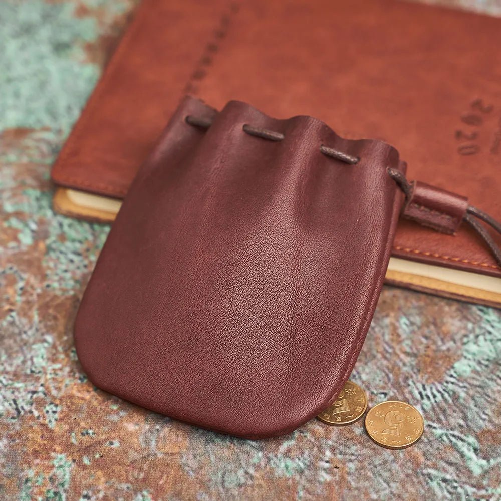 Porte monnaie en cuir pour femme élégant "La Rêveuse" - Restaur Cuirs