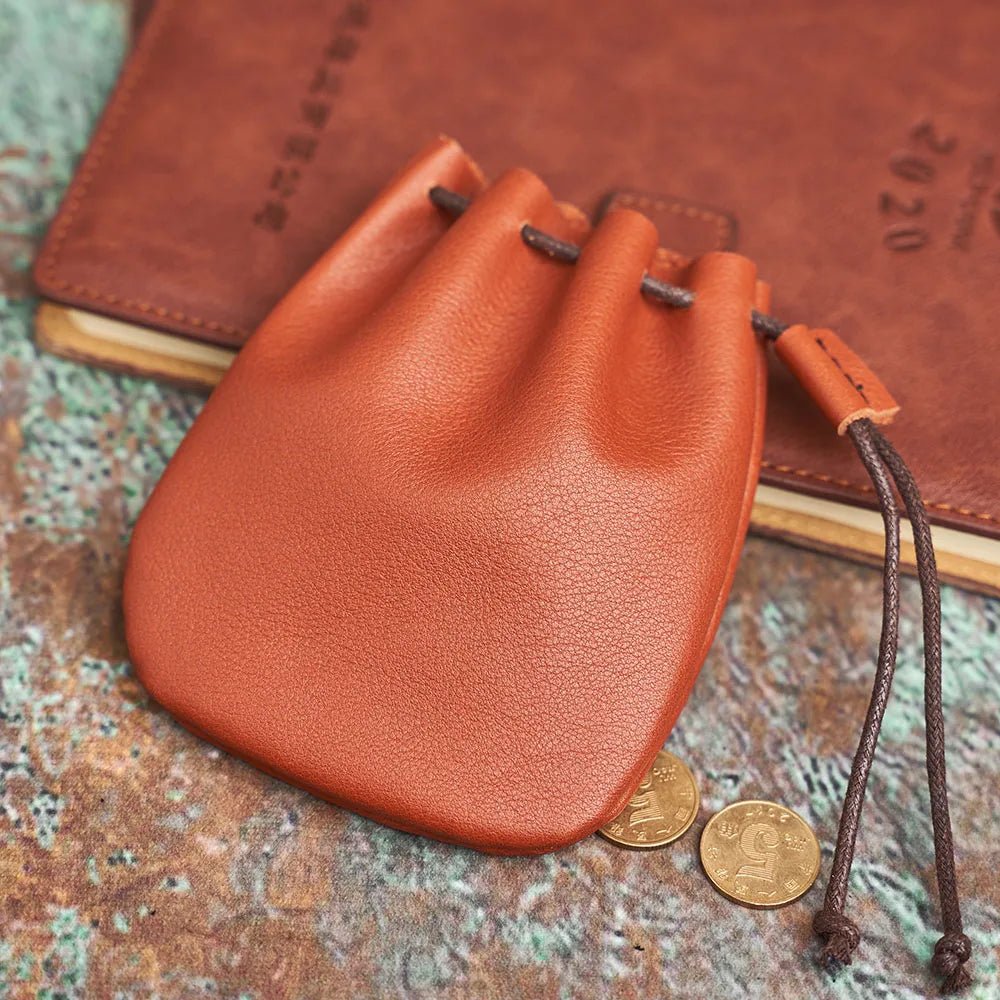 Porte monnaie en cuir pour femme élégant "La Rêveuse" - Restaur Cuirs