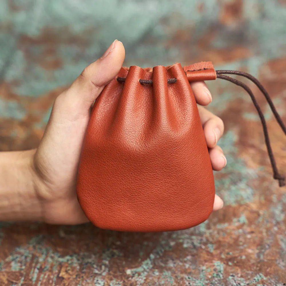 Porte monnaie en cuir pour femme élégant "La Rêveuse" - Restaur Cuirs