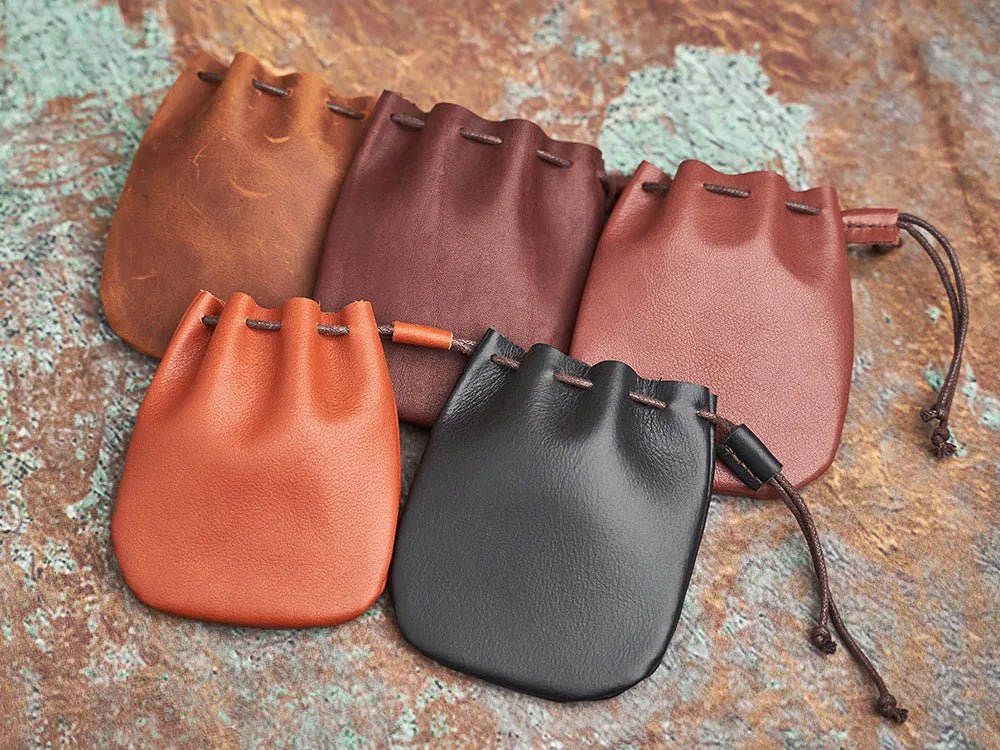Porte monnaie en cuir pour femme élégant "La Rêveuse" - Restaur Cuirs