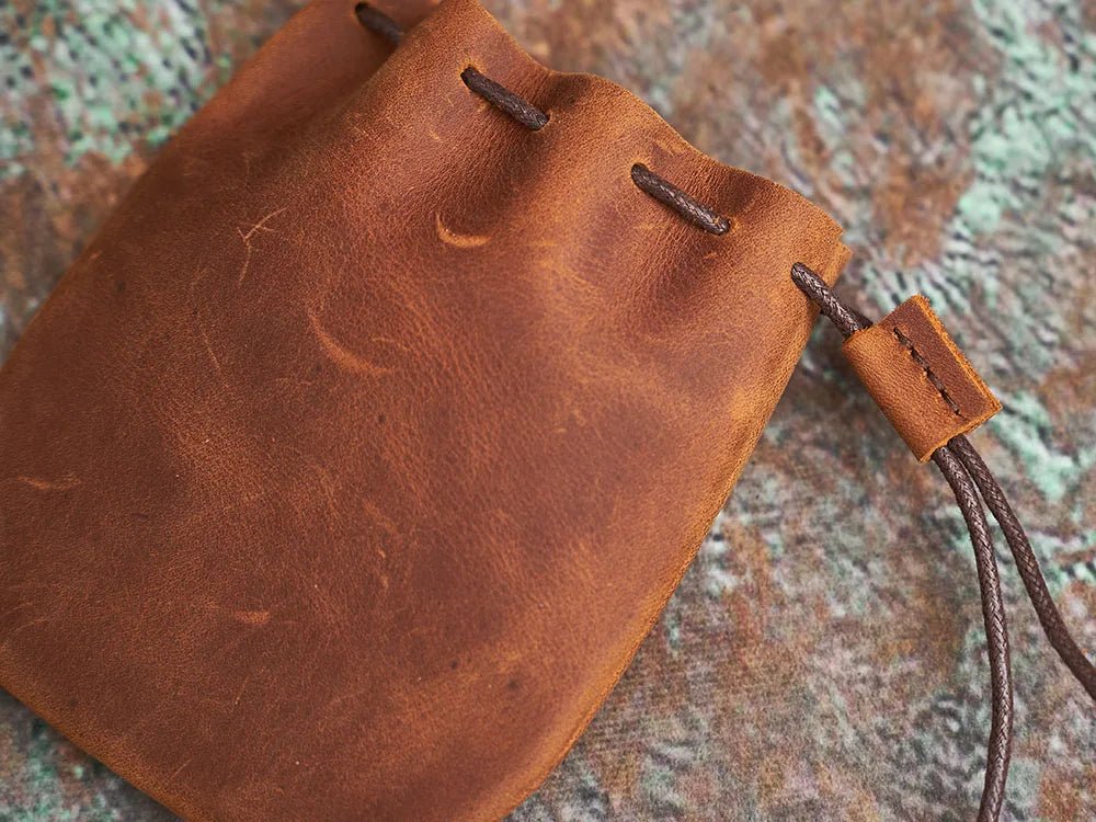 Porte monnaie en cuir pour femme élégant "La Rêveuse" - Restaur Cuirs