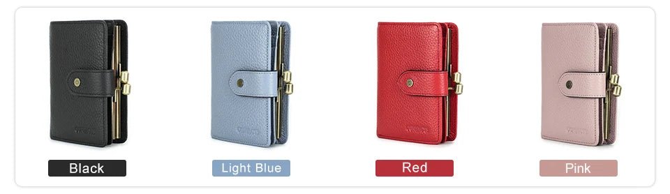 Porte - monnaie en cuir pour femme élégant "La Saphir" - Restaur Cuirs