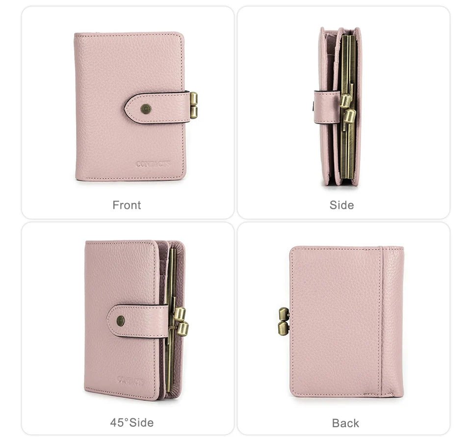 Porte - monnaie en cuir pour femme élégant "La Saphir" - Restaur Cuirs