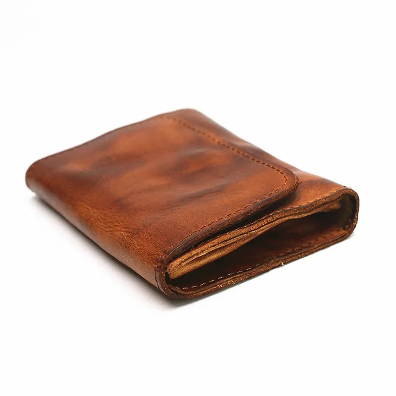 Porte - monnaie en cuir pour femme élégant "L'Indémodable" - Restaur Cuirs