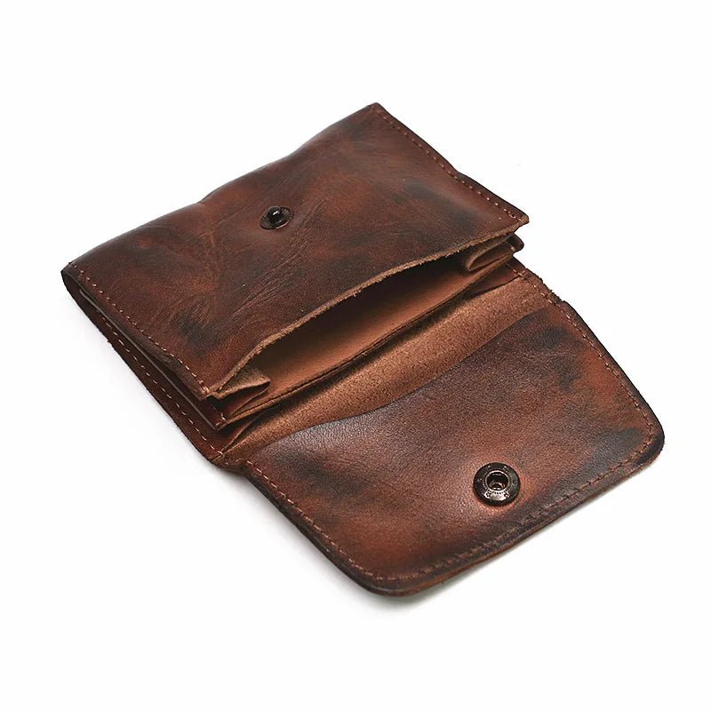 Porte - monnaie en cuir pour femme élégant "L'Indémodable" - Restaur Cuirs