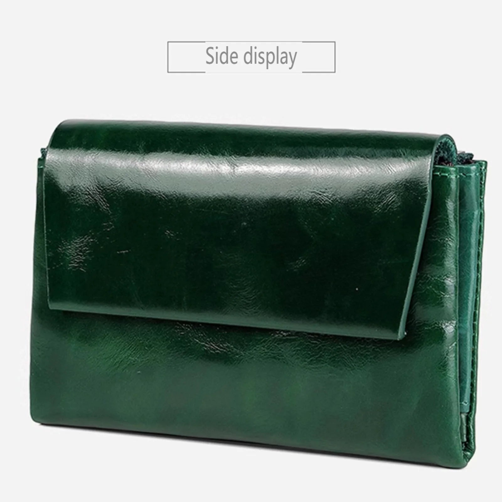 Porte monnaie en cuir pour femme élégant "L'Orchidée" - Restaur Cuirs