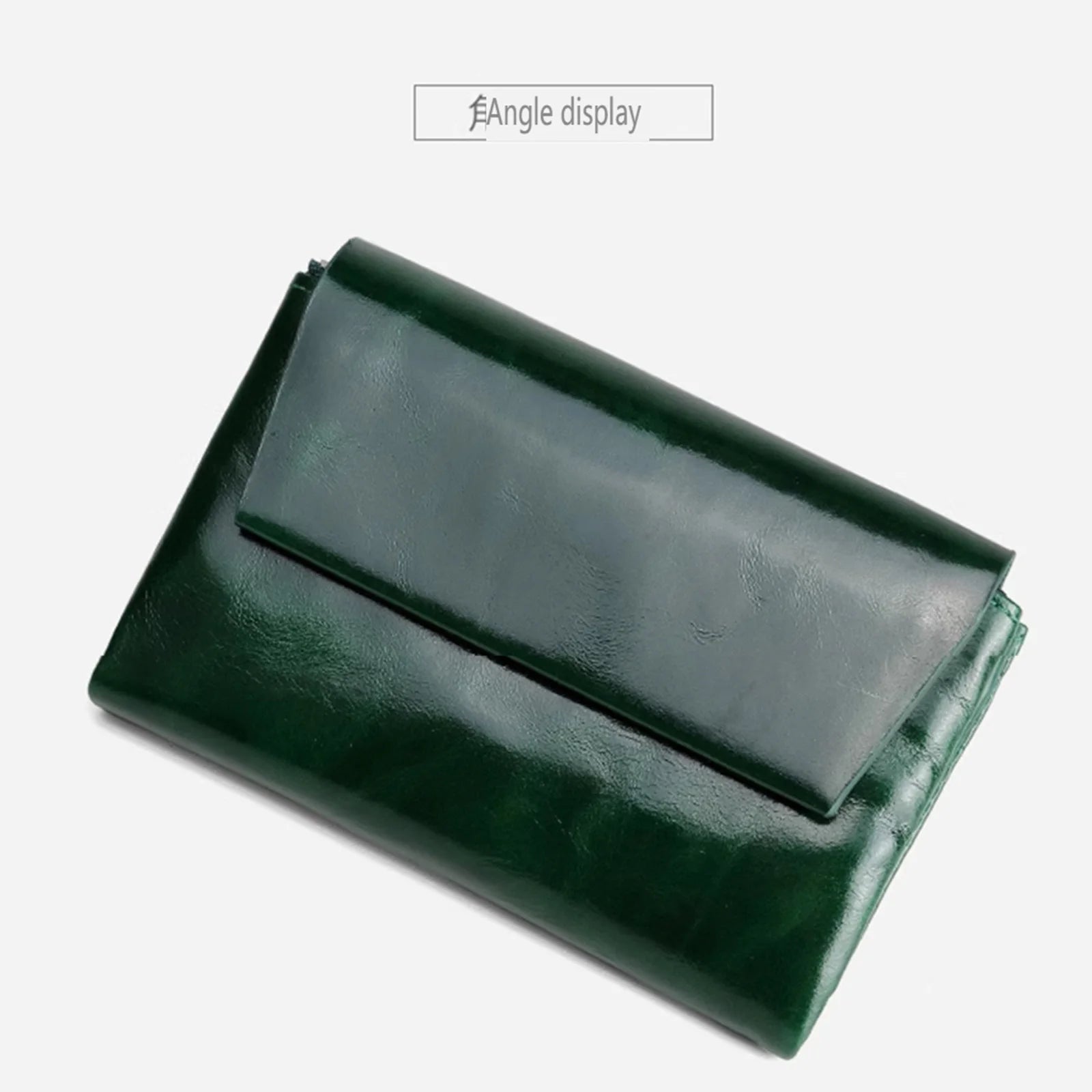 Porte monnaie en cuir pour femme élégant "L'Orchidée" - Restaur Cuirs