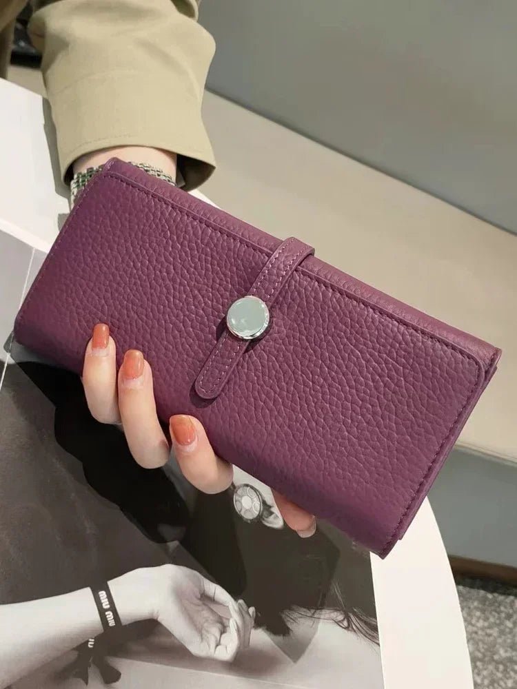 Porte monnaie en cuir pour femme "La Amélie" - Restaur Cuirs