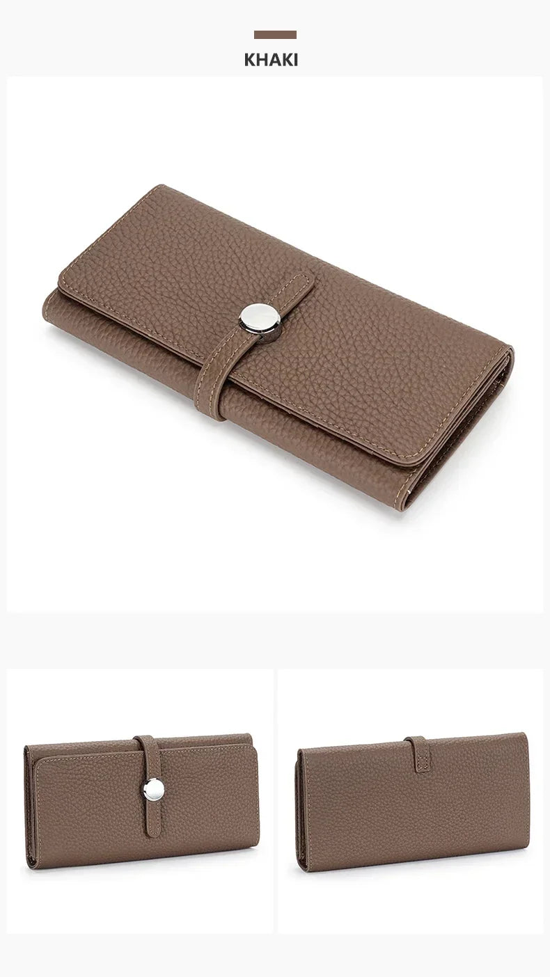 Porte monnaie en cuir pour femme "La Amélie" - Restaur Cuirs