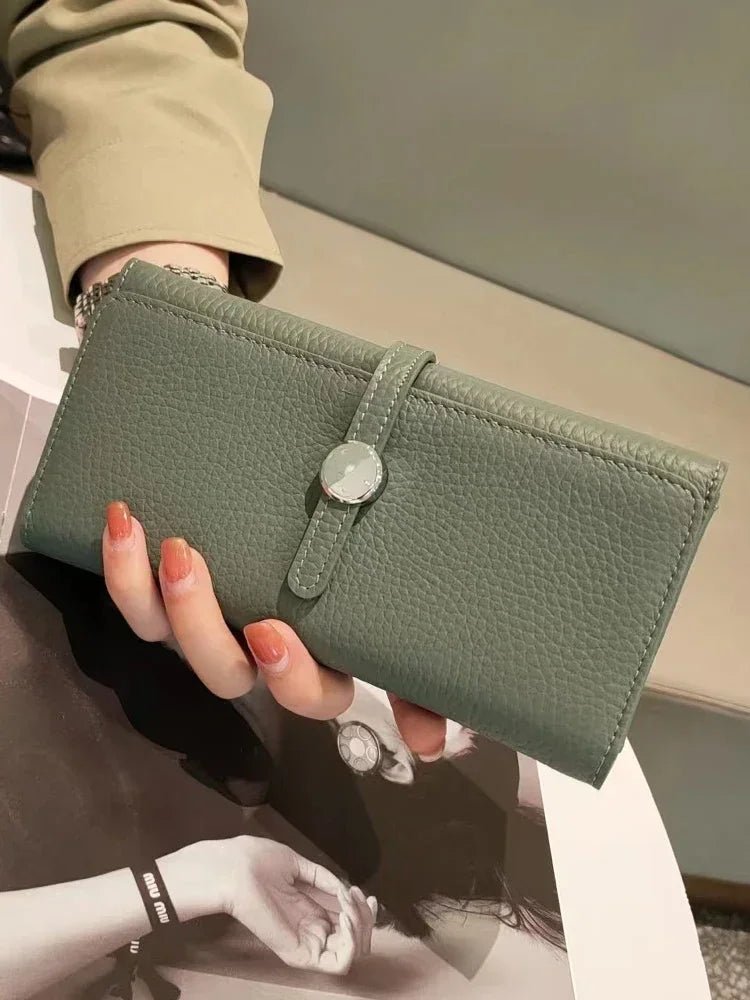 Porte monnaie en cuir pour femme "La Amélie" - Restaur Cuirs