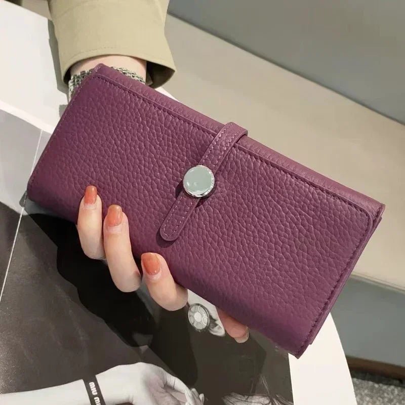 Porte monnaie en cuir pour femme "La Amélie" - Restaur Cuirs