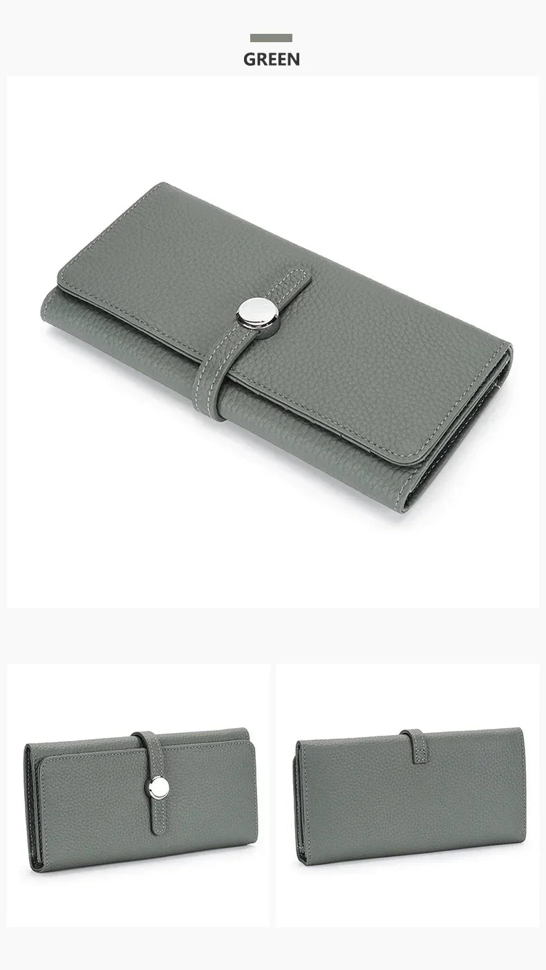 Porte monnaie en cuir pour femme "La Amélie" - Restaur Cuirs