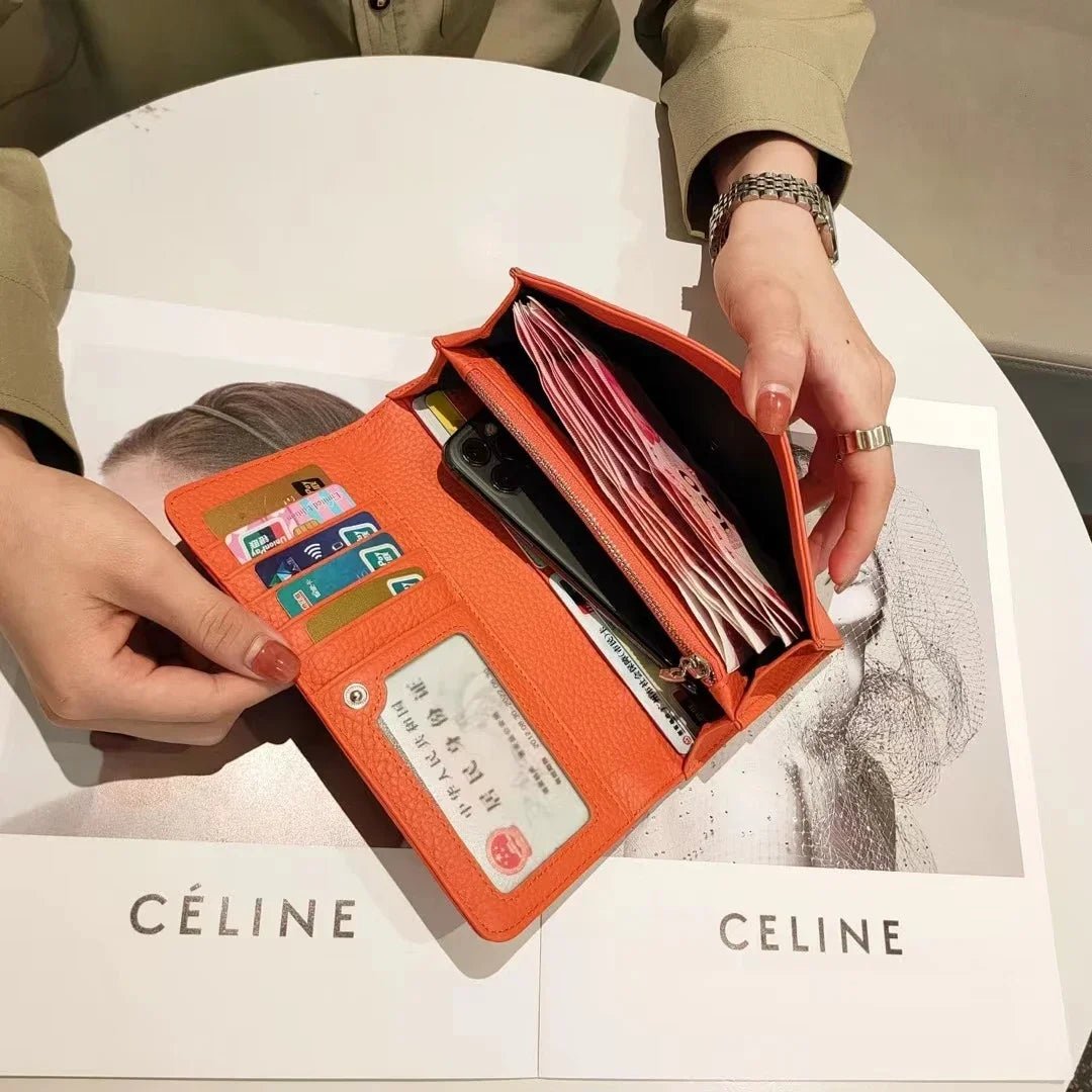 Porte monnaie en cuir pour femme "La Amélie" - Restaur Cuirs