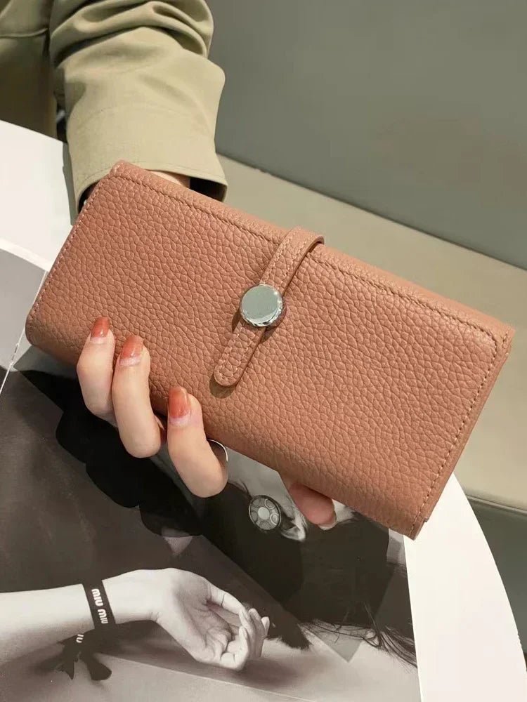 Porte monnaie en cuir pour femme "La Amélie" - Restaur Cuirs