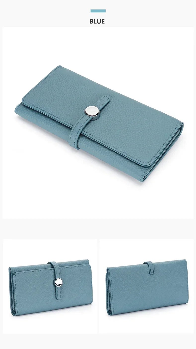 Porte monnaie en cuir pour femme "La Amélie" - Restaur Cuirs