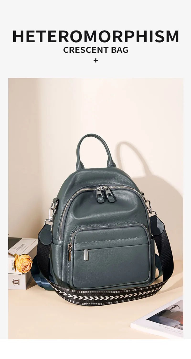Sac à Dos Cuir Femme élégant "La Améthyste"