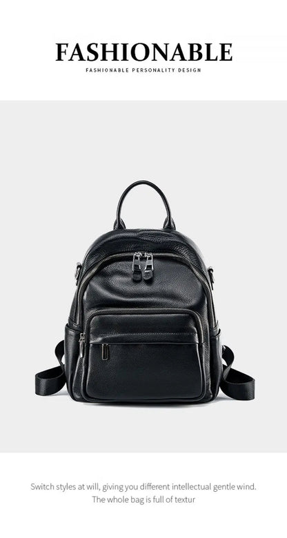 Sac à Dos Cuir Femme élégant "La Améthyste"