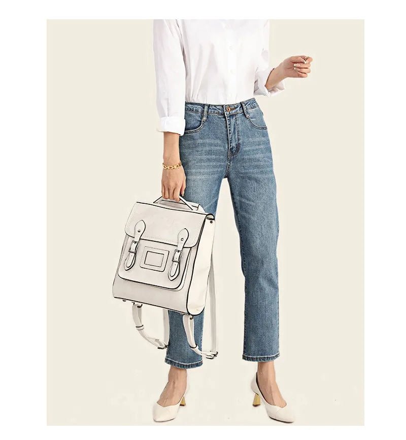 Sac à Dos Cuir Femme tendance "L'Avant-Gardiste"